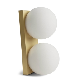 Palla C2135 kinkiet/plafon, mosiądz